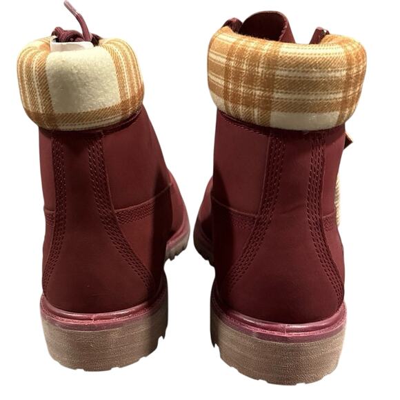 Timberland Premium Men‎ 6 inch Lace Waterproof Boots - Dark Red - Size: 10.5 main image 4